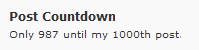 WordPress Post Countdown Plugin - Screenshot 2